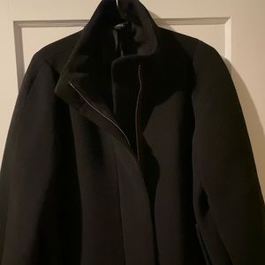 J Crew Black City Coat size 20